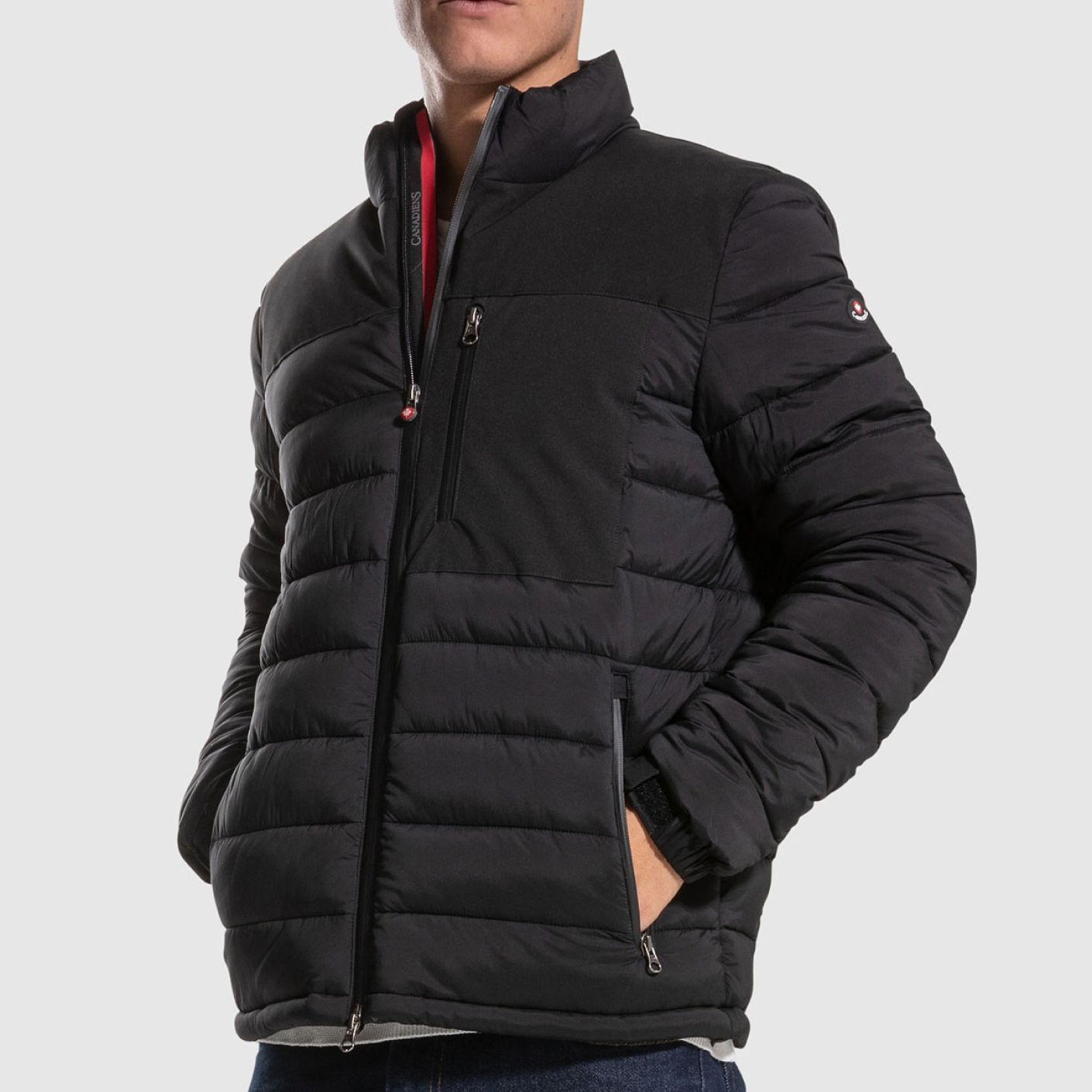 Canadiens Giacca 0.7 Tech Nera da Uomo OUTLET