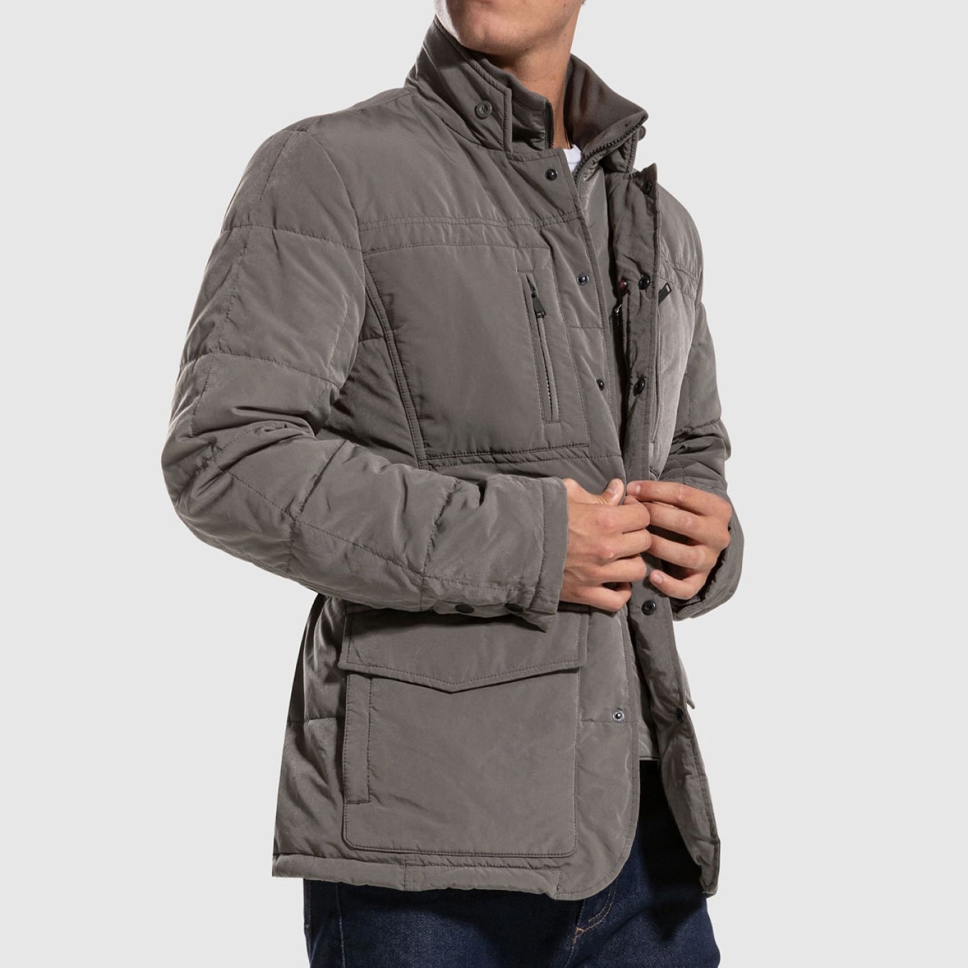 Canadiens  Giacca Burford Grigia da Uomo OUTLET