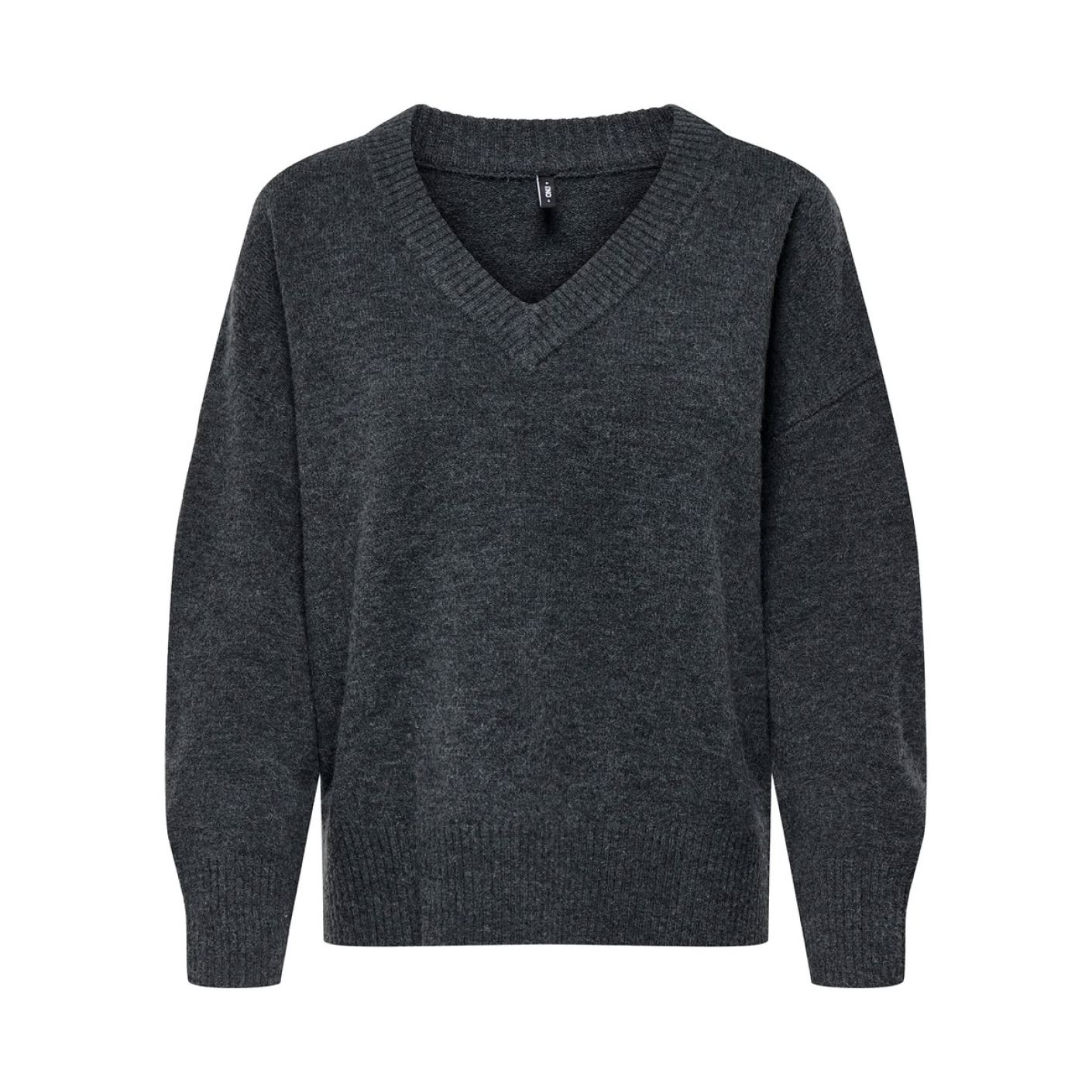 Only Cardigan Onlmari con scollo a V Dark Grey da Donna