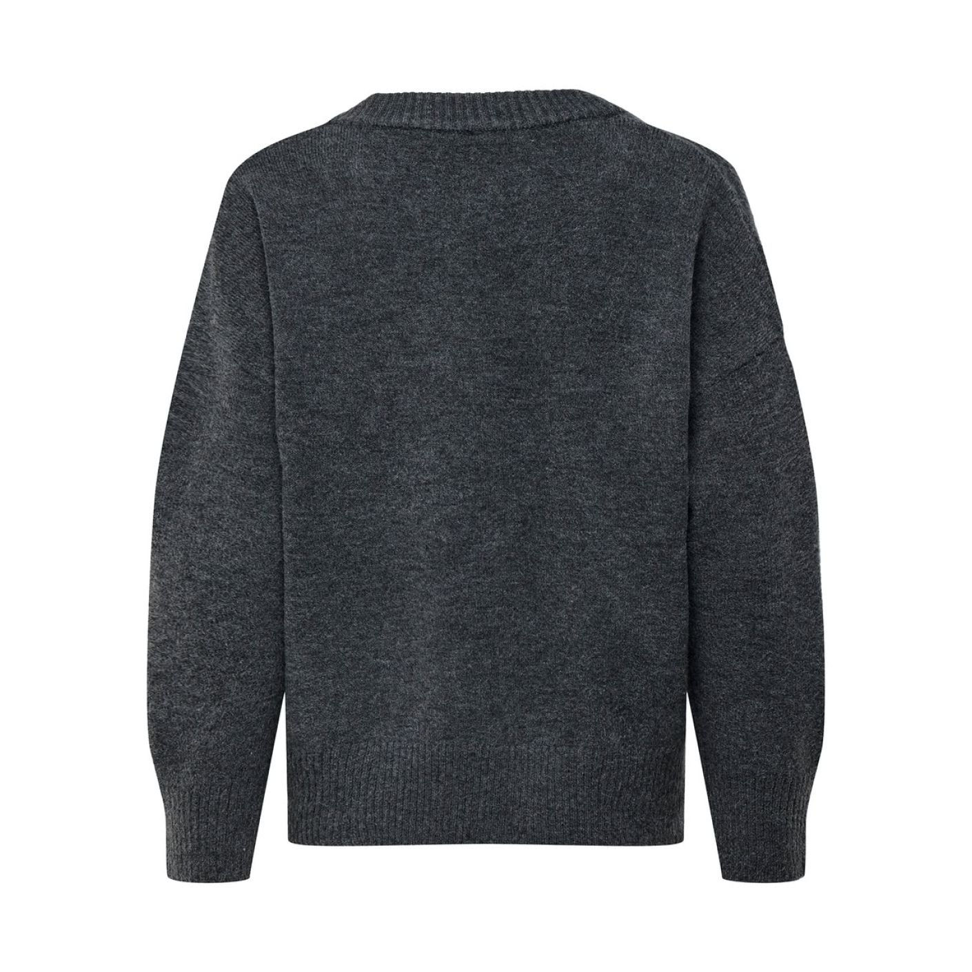 Only Cardigan Onlmari con scollo a V Dark Grey da Donna