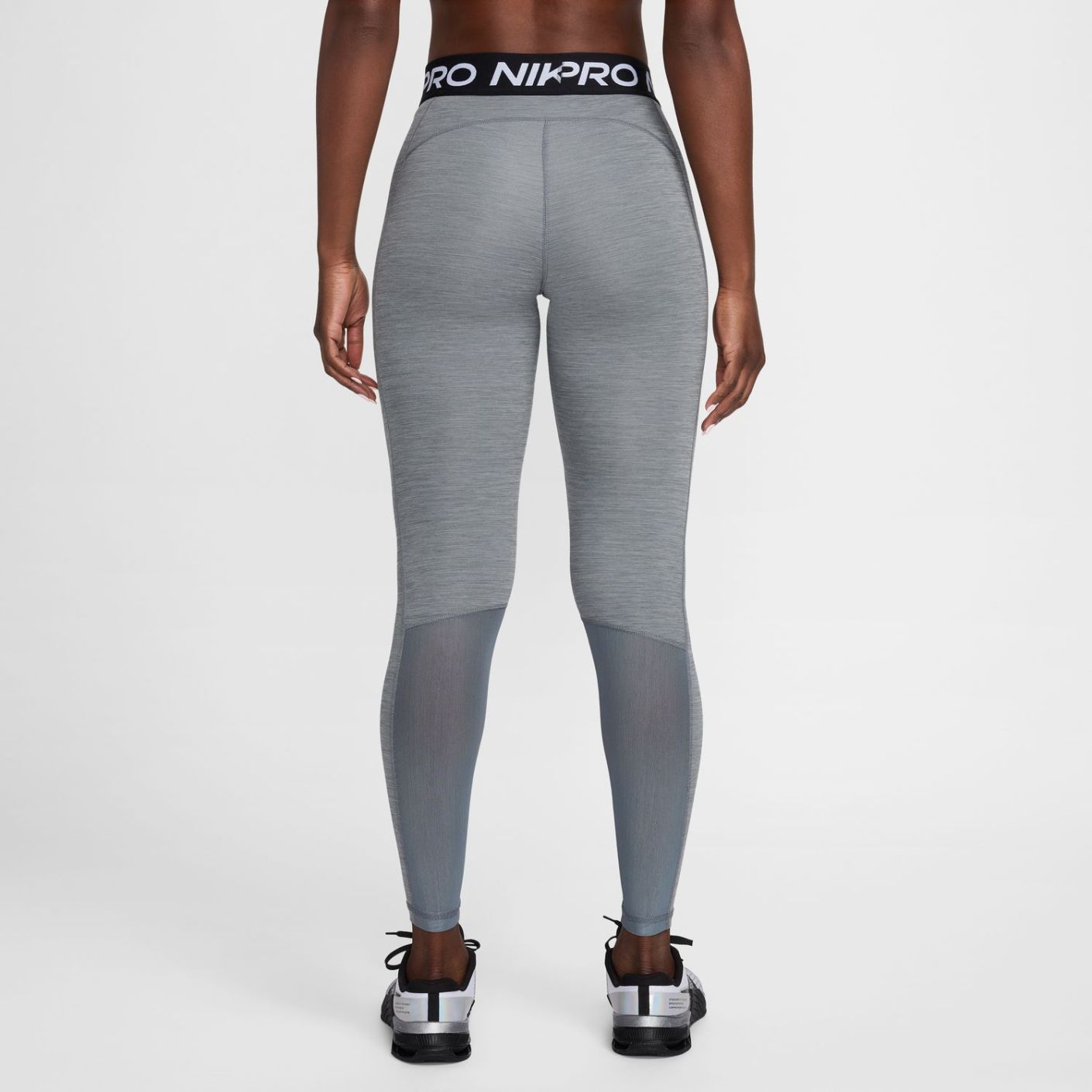 Nike Leggings Pro 365 Playful Smoke Grey/Black/White Women's
