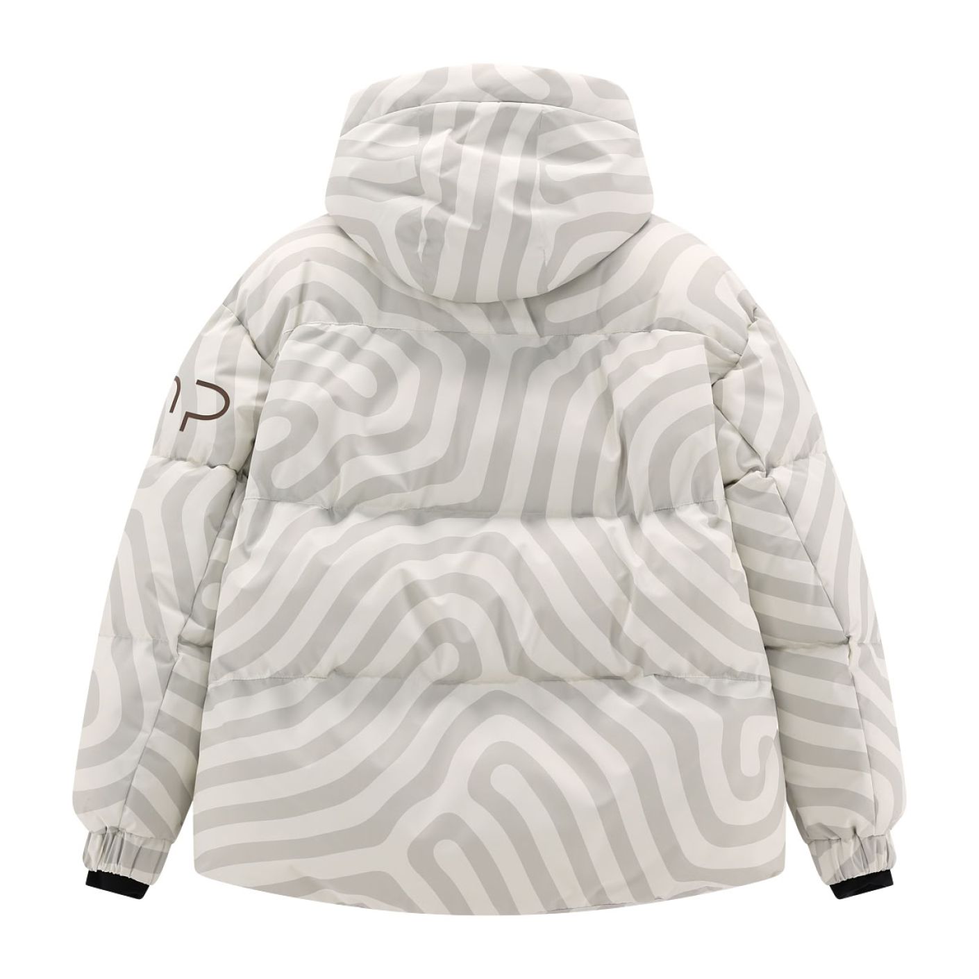 CMP Zebra Pattern Ivory/Bone Ski Jacket for Women