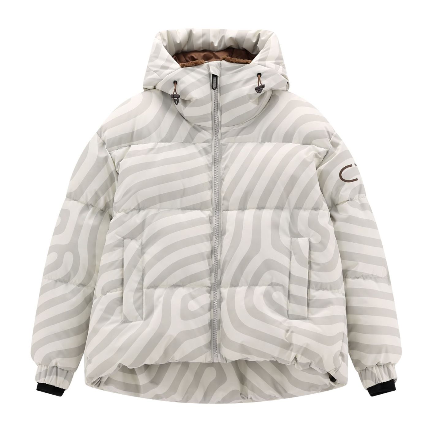 CMP Giacca Sci zebrata Ivory/Bone da Donna