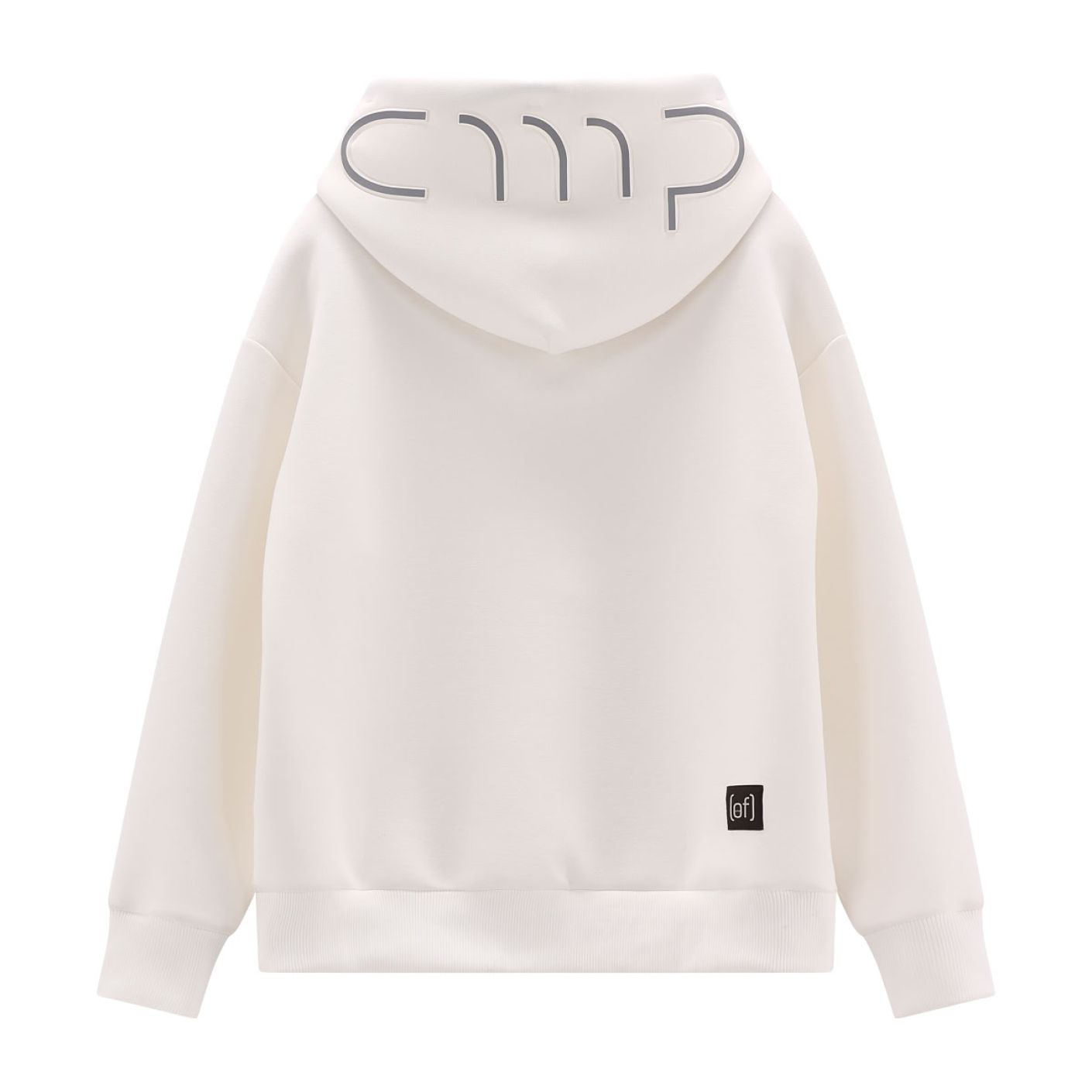 CMP Hooded Sweatshirt Logo Ivory for Men
