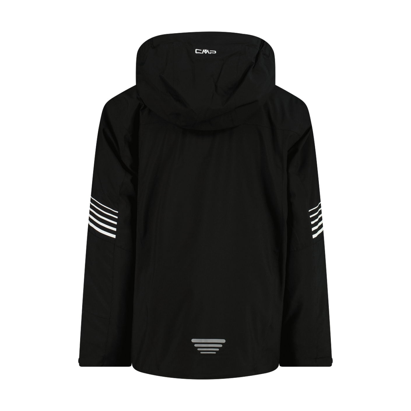 CMP Giacca Sci con cappuccio staccabile Nero da Bambino