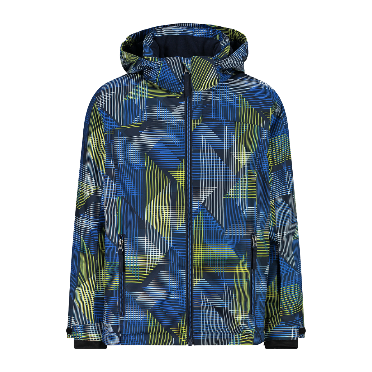 CMP Skijacke Freeride Blue Royal/Winter Sun für Kinder
