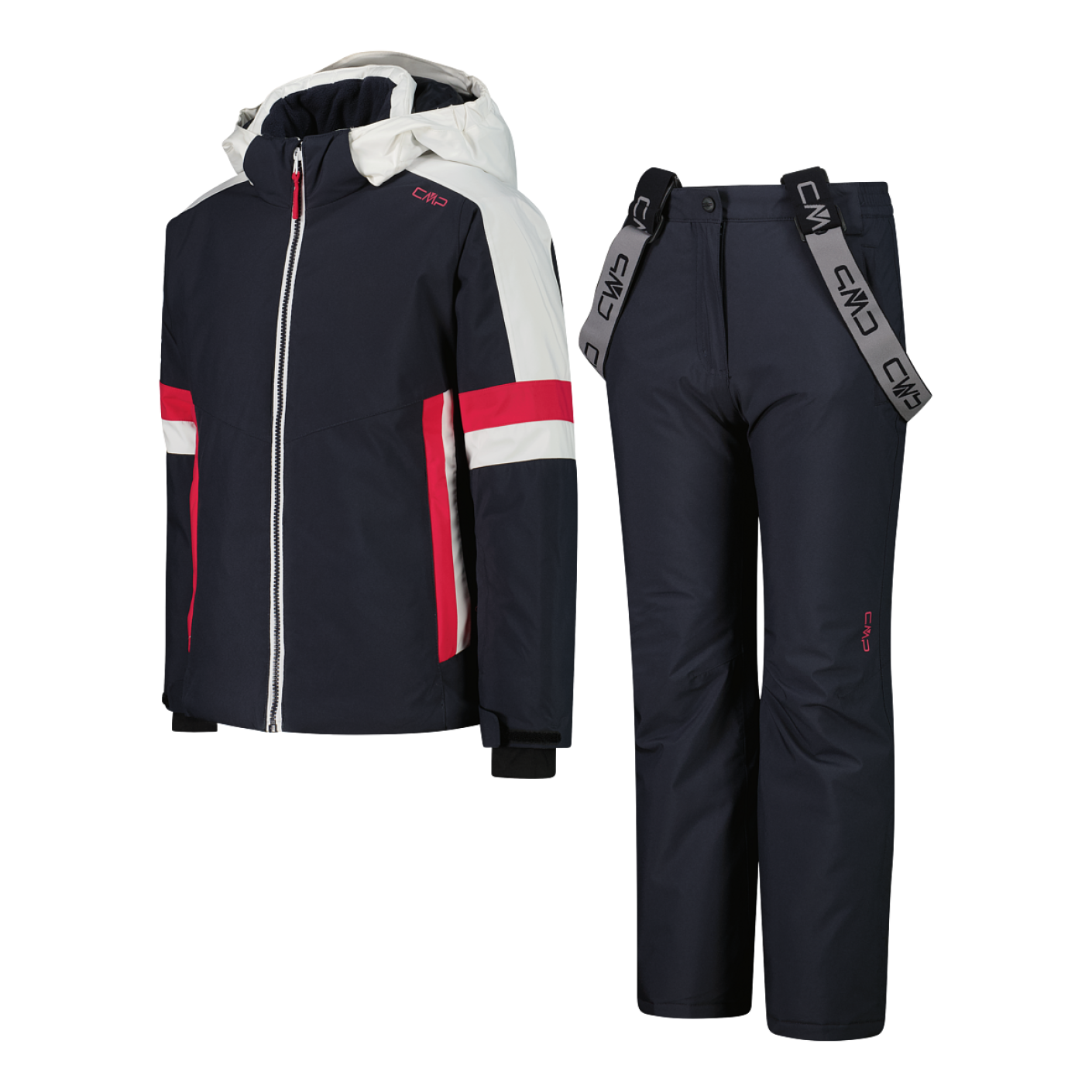 CMP Complete Ski in Twill Anthracite for Girls