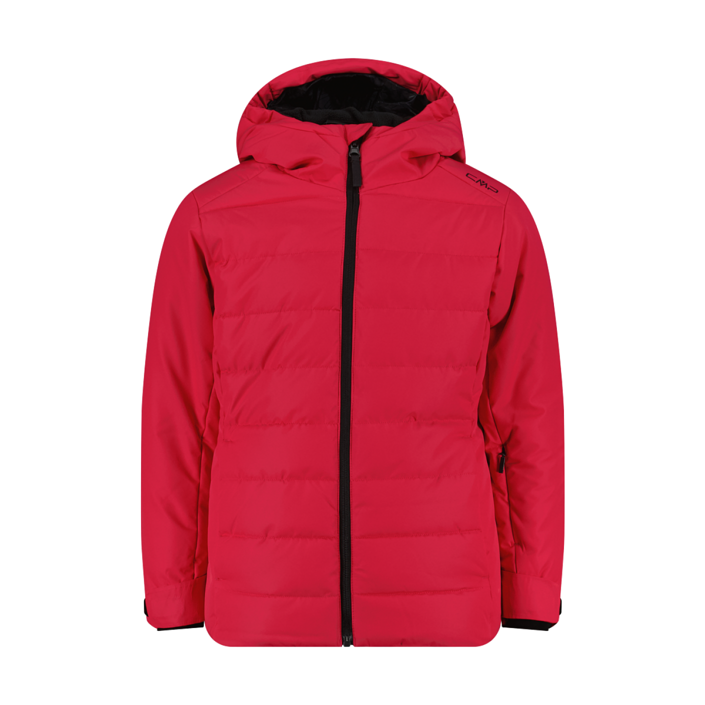 CMP Girl's ski jacket with hood Red Carminio