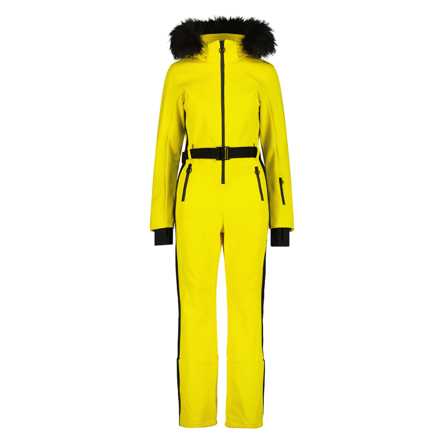 CMP Women's Ski Suit with Detachable Hood Yellow