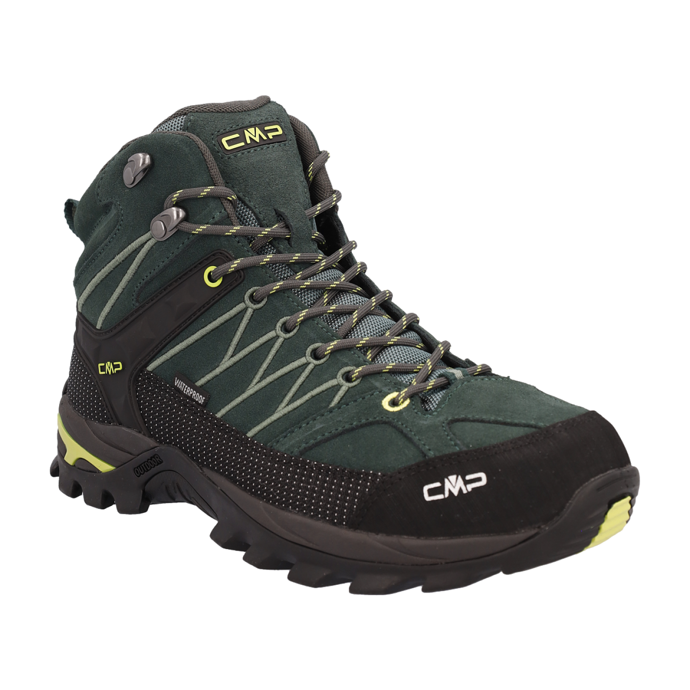 CMP Men's Rigel Mid Waterproof Trek Green/Apple