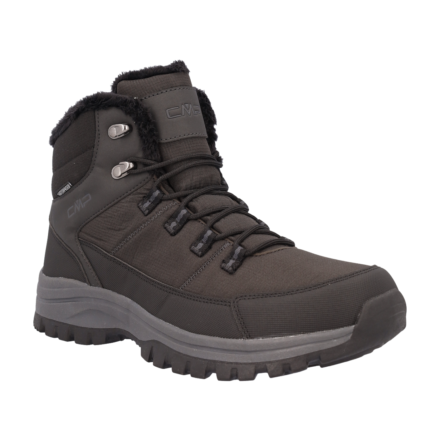 CMP Snow Boots Auryl Mid Black/Lead for Men