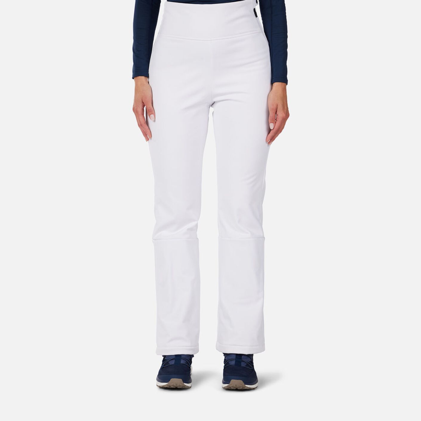 Rossignol Pantaloni da Sci Softshell Bianchi da Donna