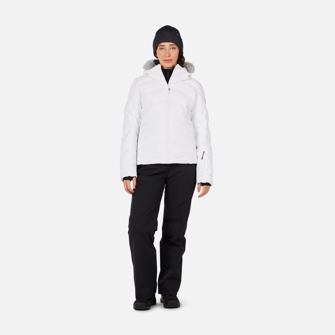 Rossignol Insulated Ski Jacket Staci White Women's