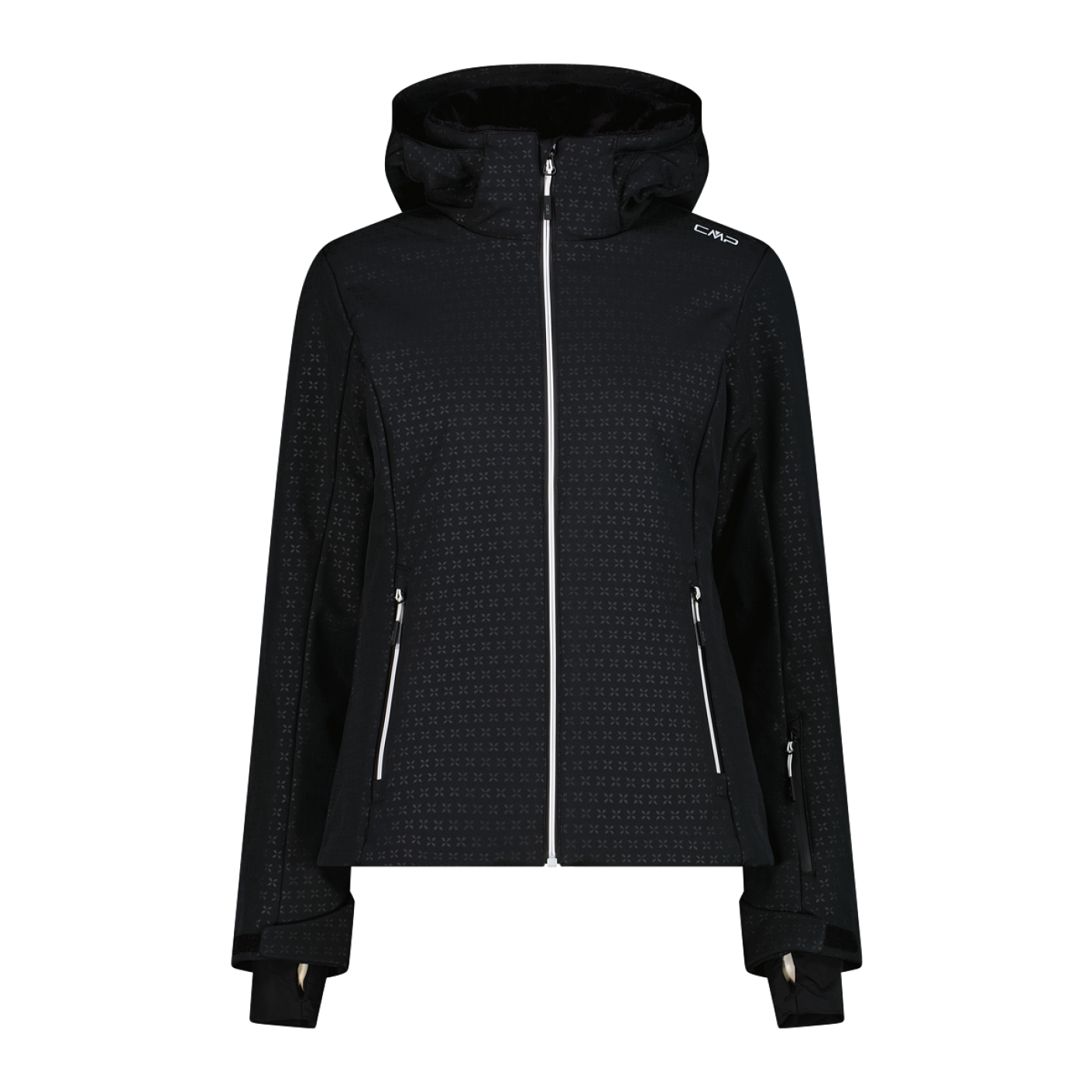 CMP Women's Black Softshell Ski Jacket