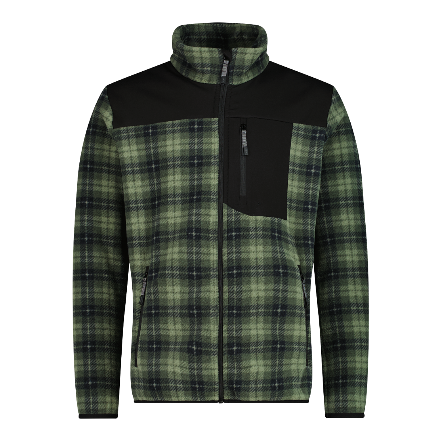 CMP Fleece Jacket Artic Fleece Black/Alpine for Men