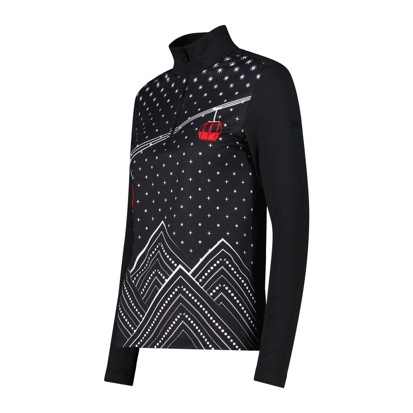 CMP Lupetto Softech Nero da Donna