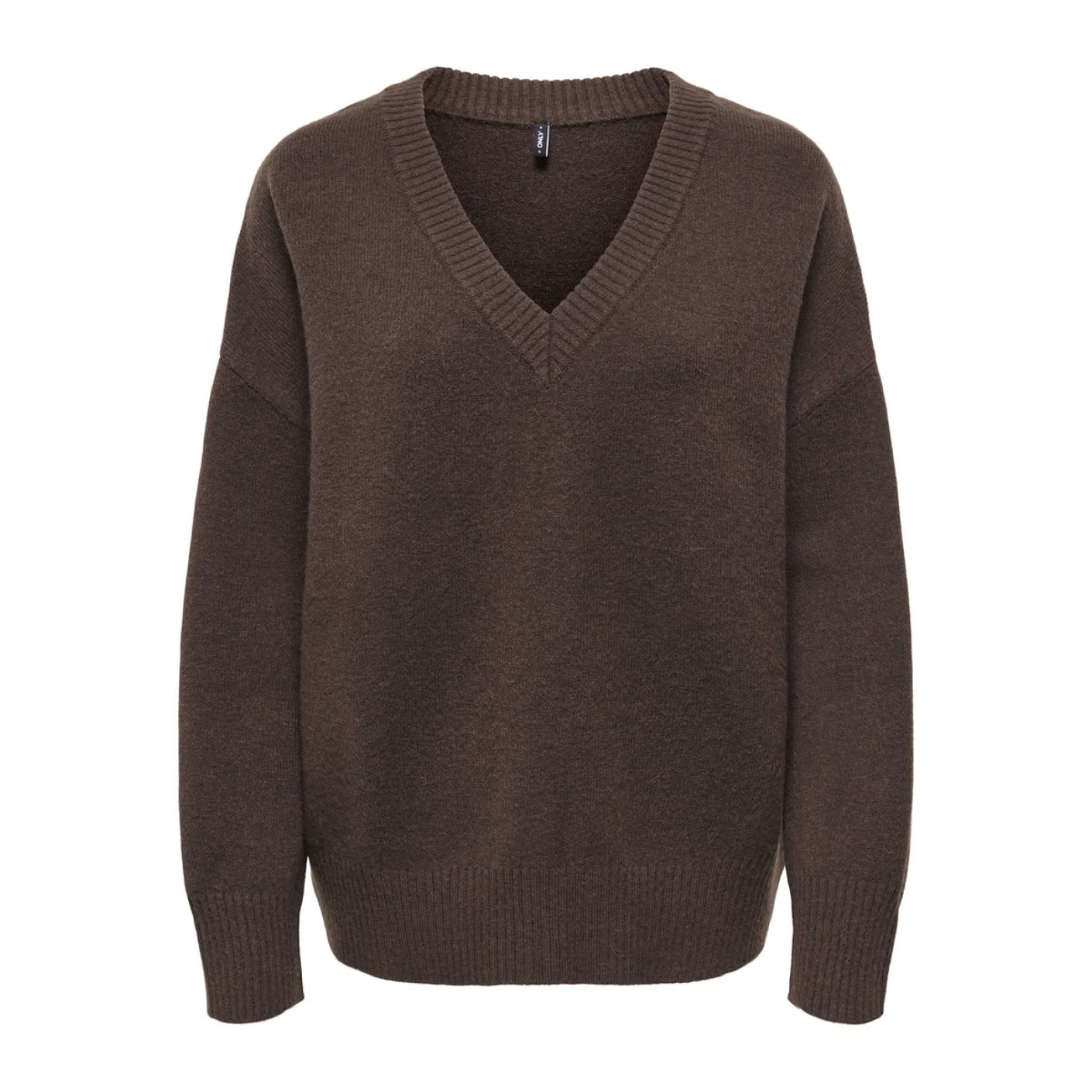 Only Cardigan Onlmari con scollo a V Chocolate da Donna