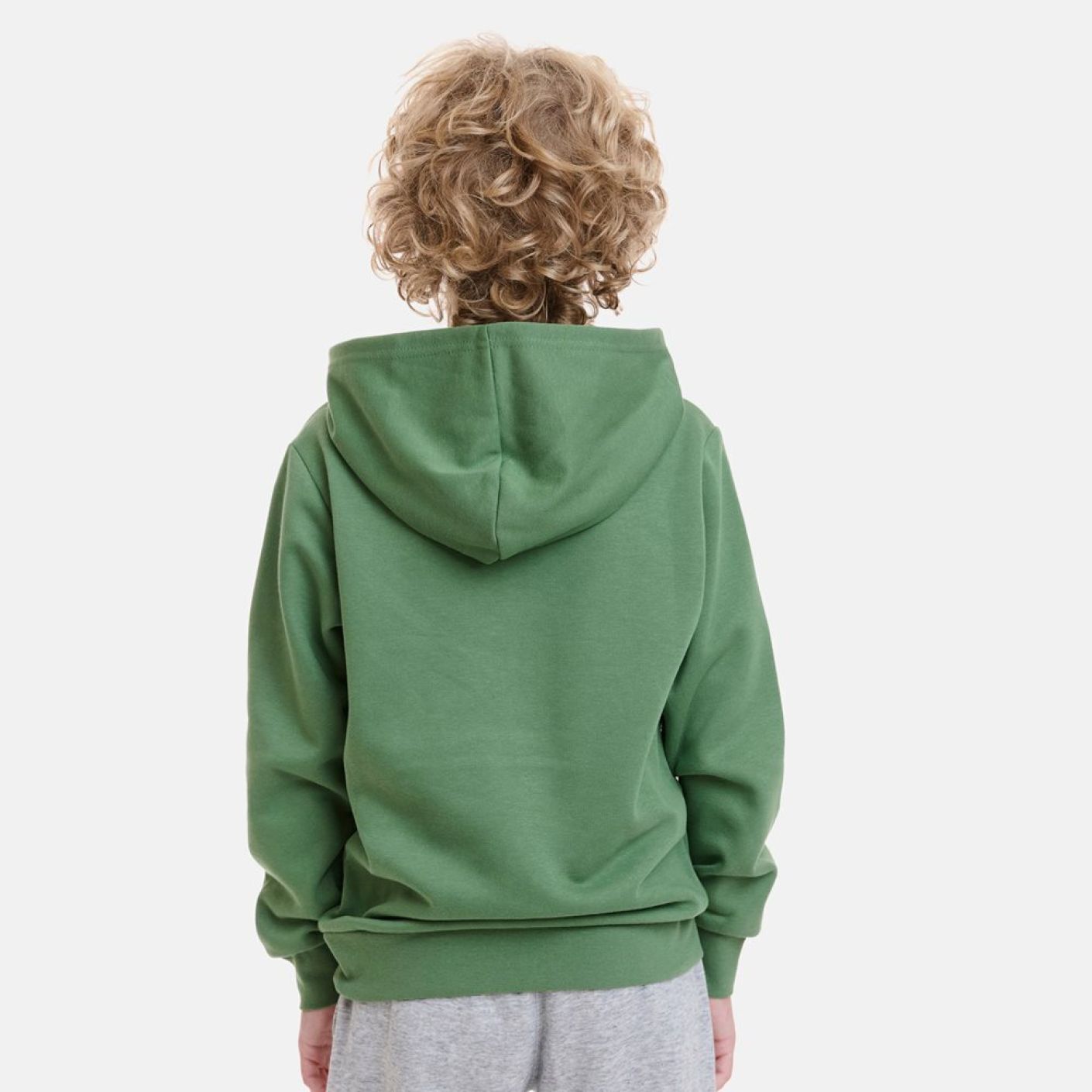 Champion Felpa con capuccio e interno felpato Verde da Bambino