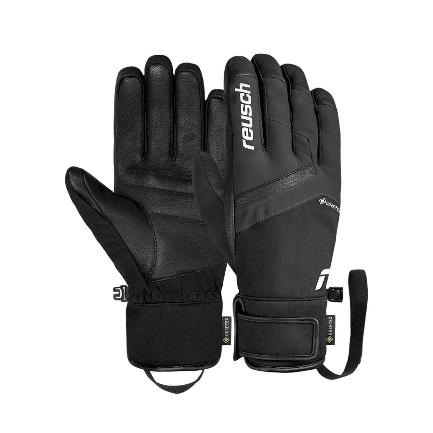 Reusch Guanti Sci Booster Gore-tex Black