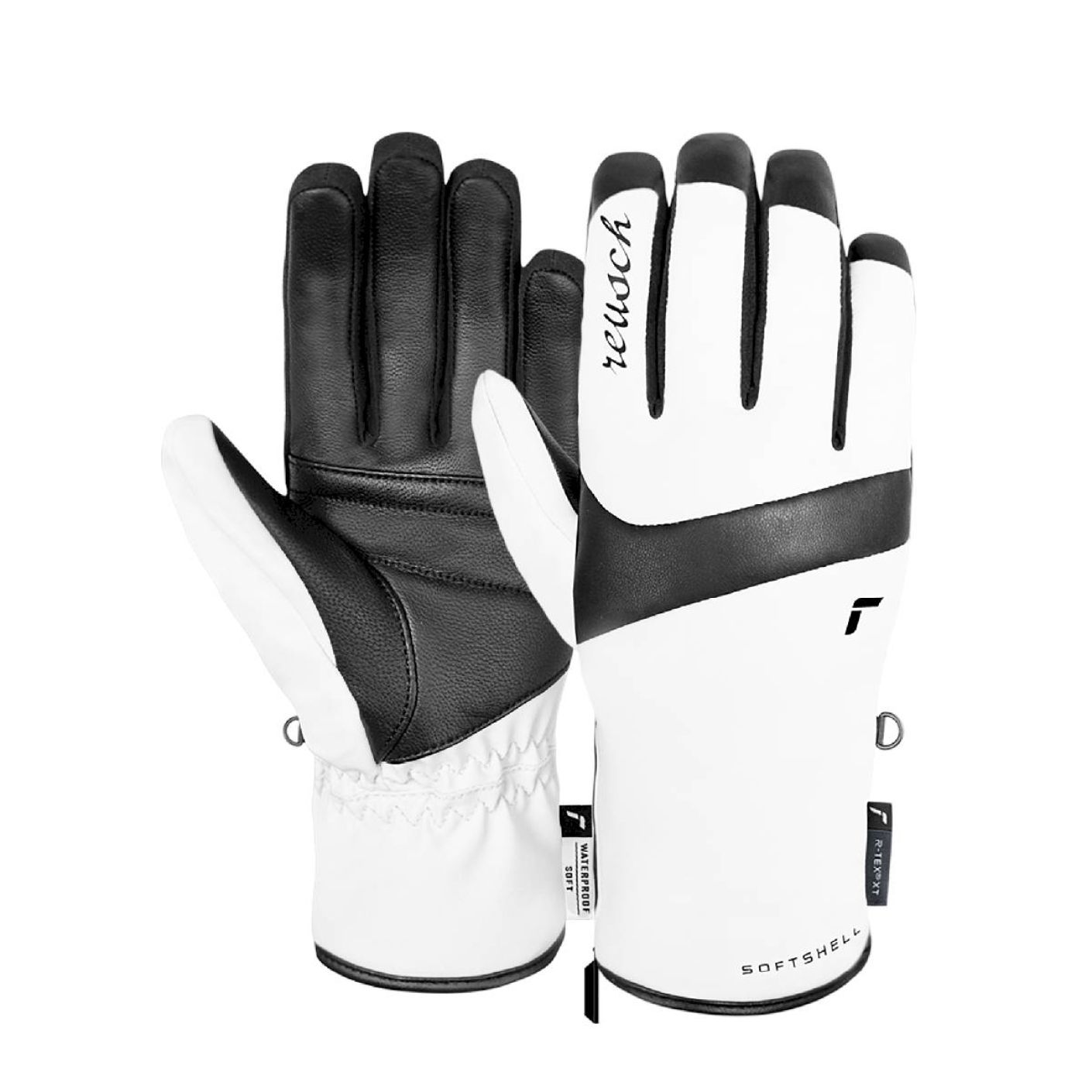 Reusch Guanti Sci Madison R-Tex XT Weiß/Schwarz
