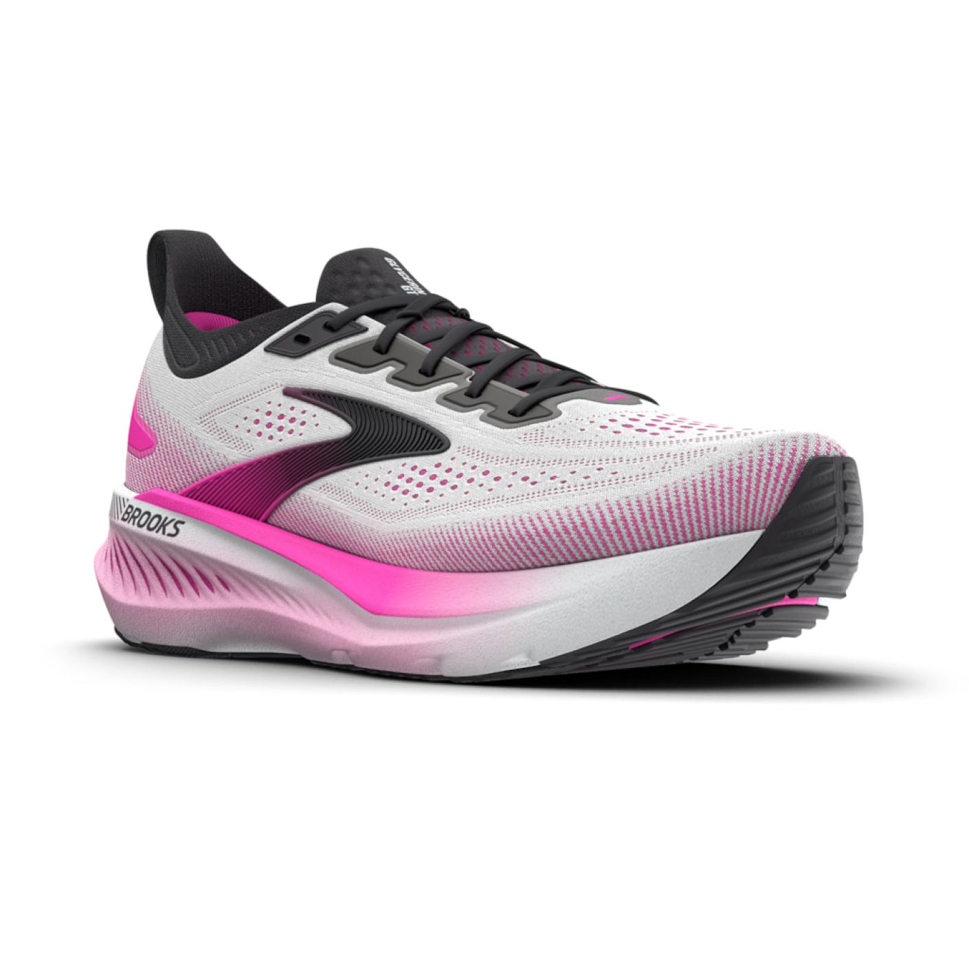 Brooks Glycerin GTS 23 White/Phantom/Cyber Pink