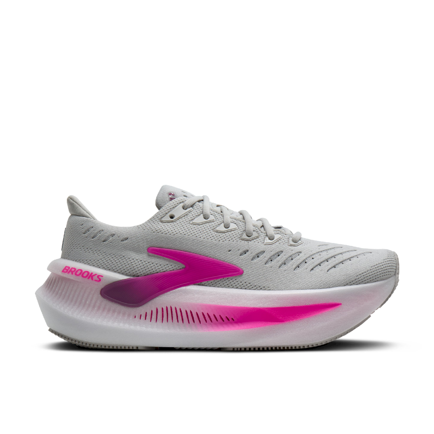 Brooks Glycerin Max 2 Weiß/Koralle/Pfirsich