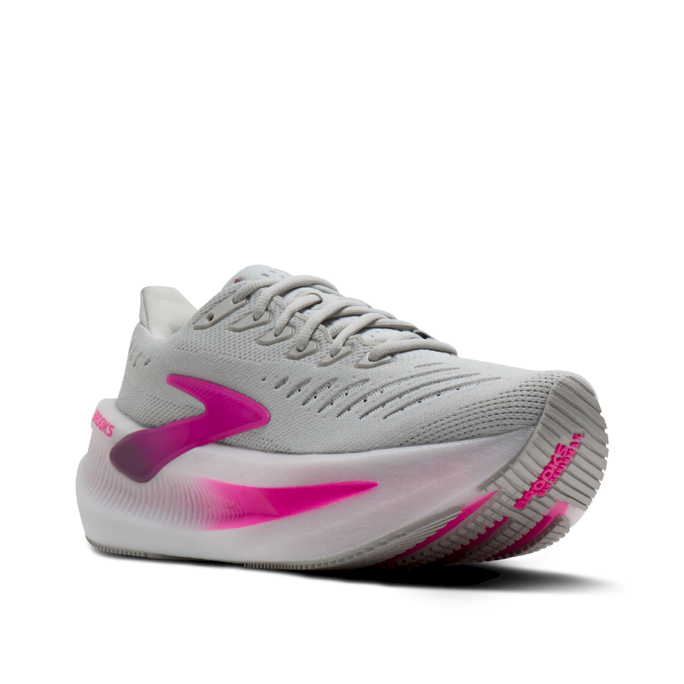 Brooks Glycerin Max 2 Weiß/Koralle/Pfirsich