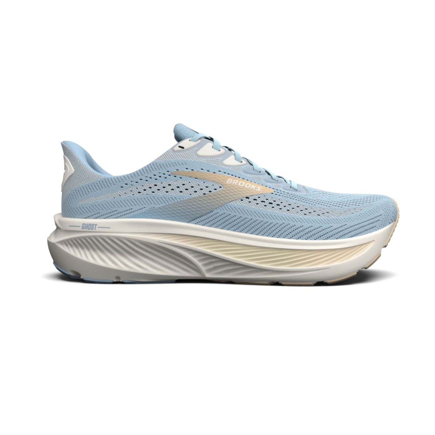 Brooks Ghost 17 Skyway/Coconut/Sand