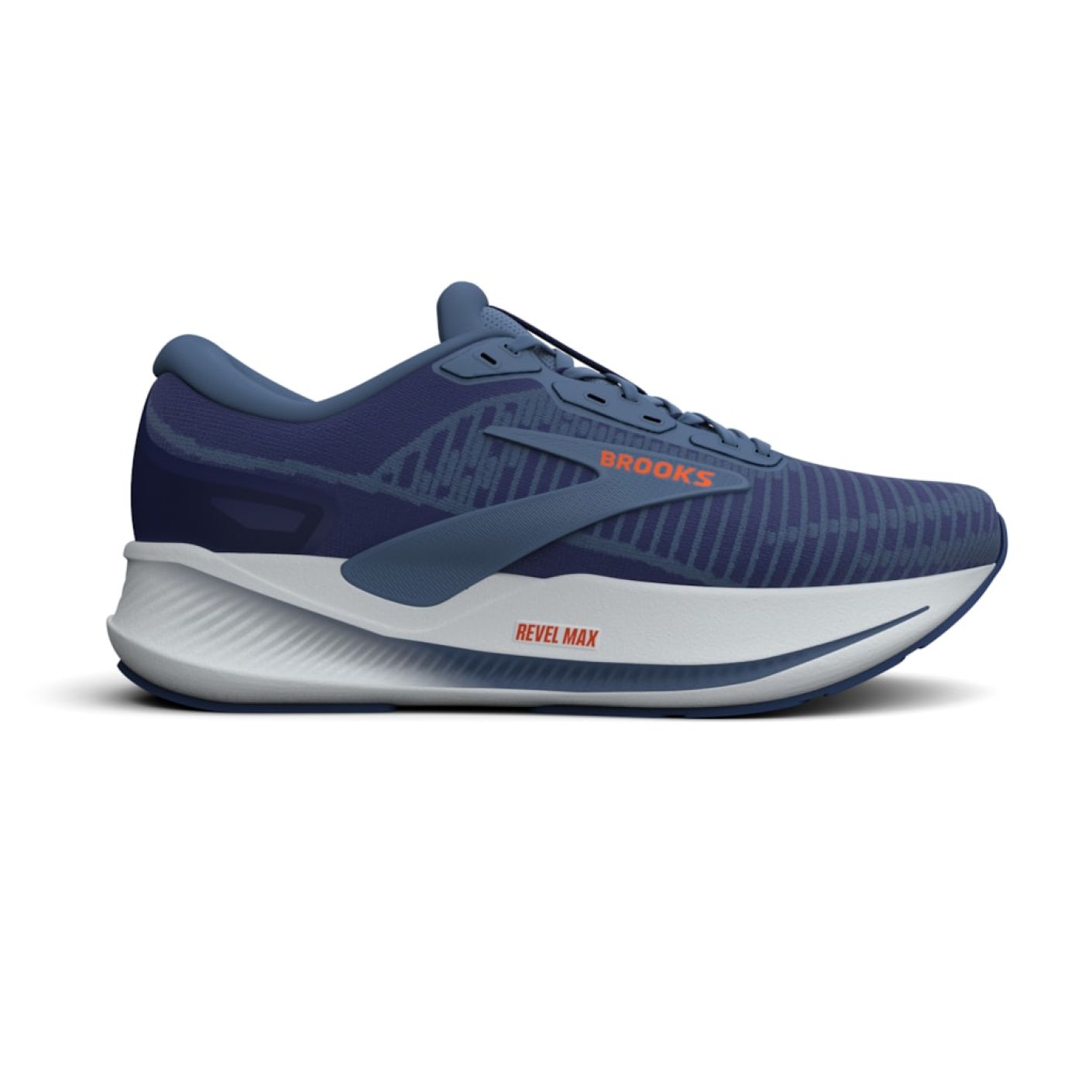 Brooks Revel Max Beacon Blue/Moonlight/Orange