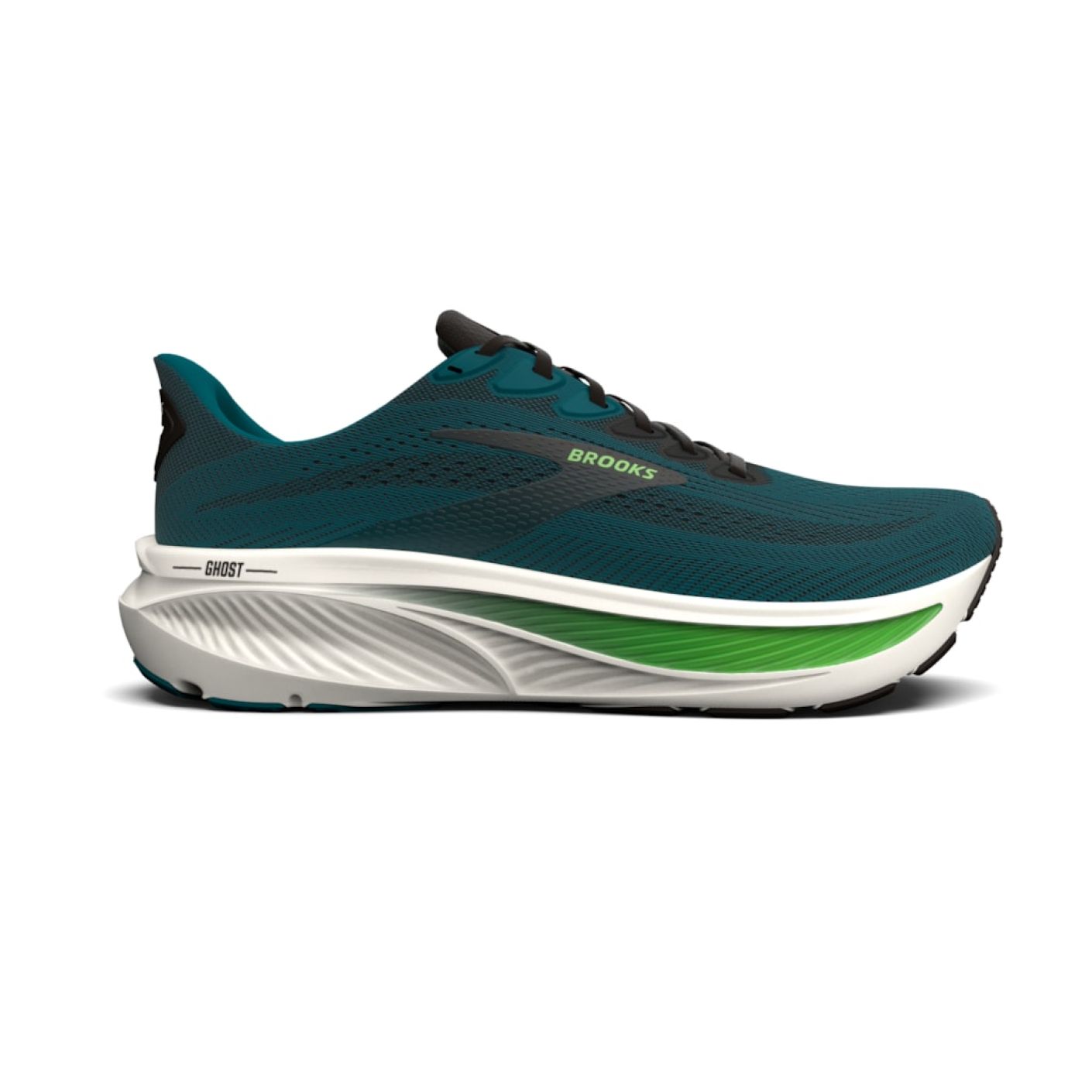 Brooks Ghost 17 Atlantic Deep/Black/Green