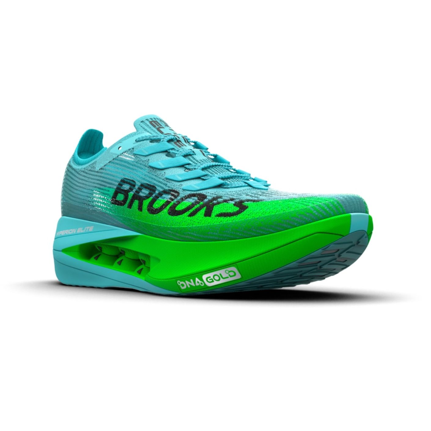 Brooks Hyperion Elite 5 Limpet/Black/Green Gecko