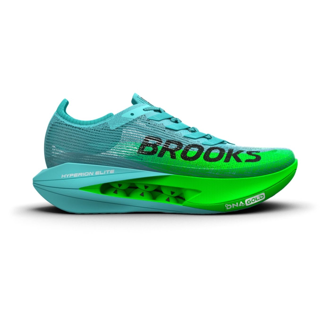 Brooks Hyperion Elite 5 Limpet/Black/Green Gecko