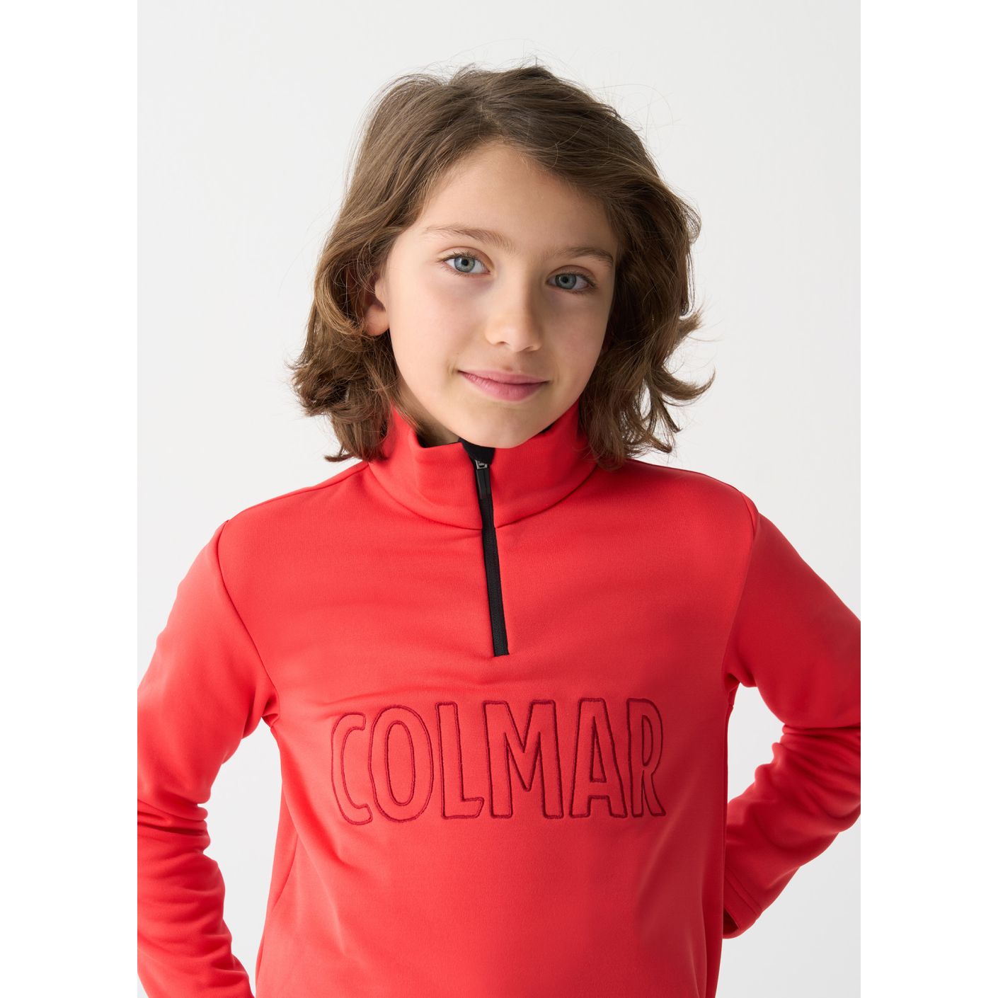 Colmar Pile da Sci Logato Rosso Ketchup Unisex Bambini