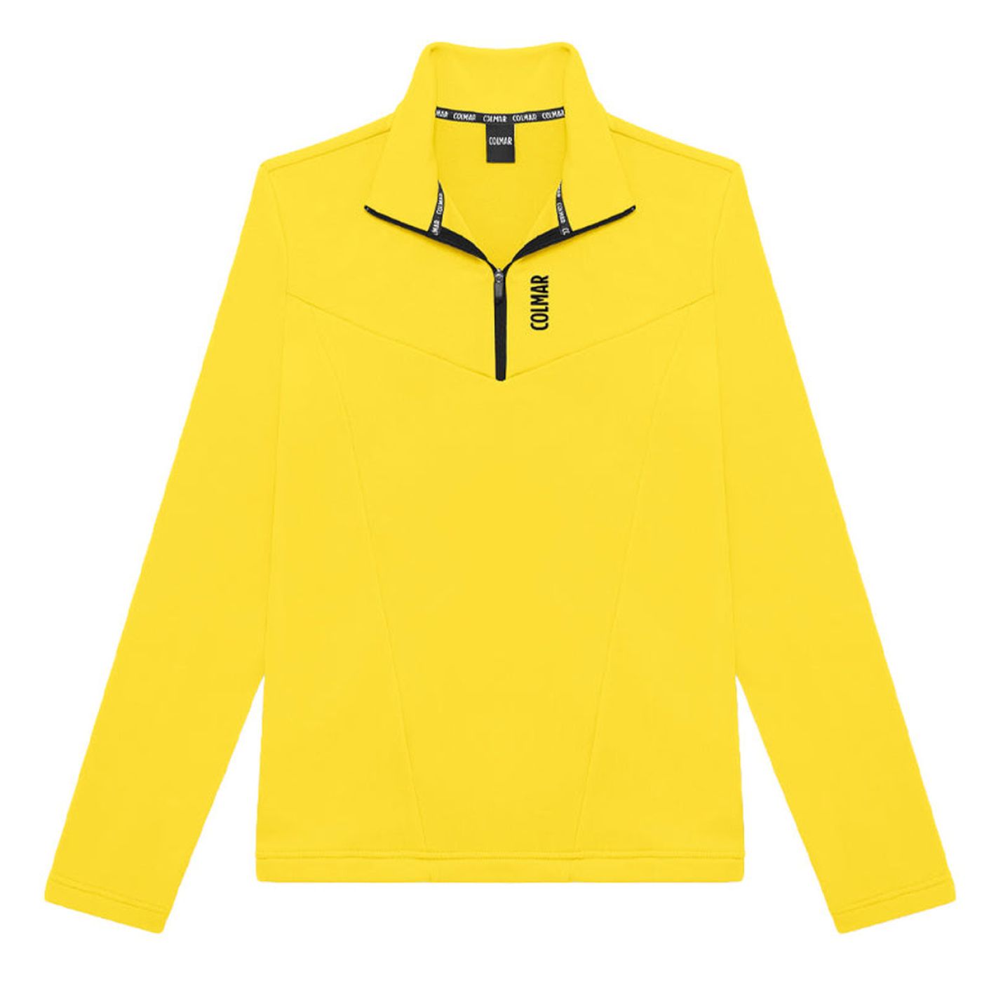 Colmar Pile da Sci Stretch Mezza Zip Gialla da Donna
