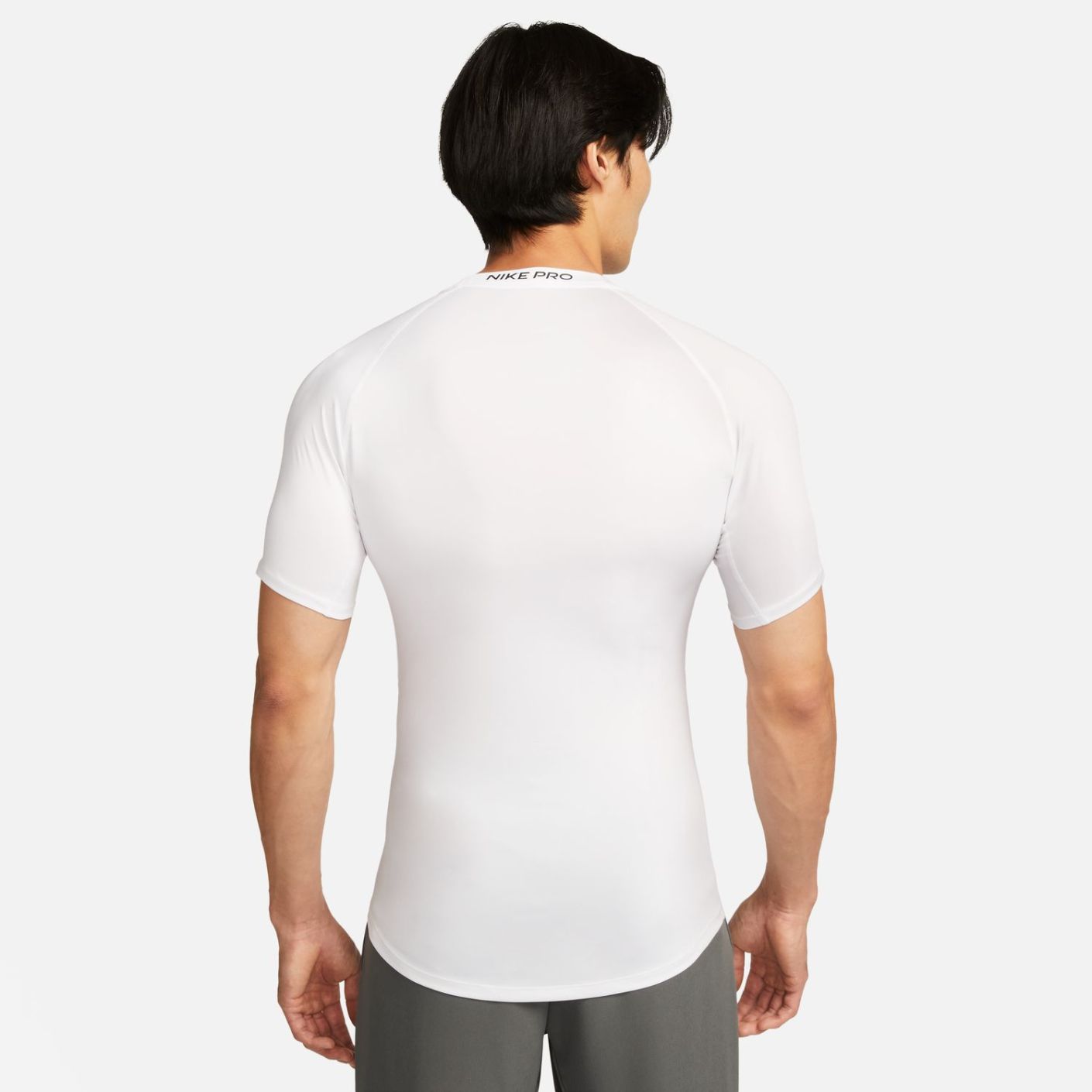 Nike T-Shirt Pro Dri-Fit White/Black da Uomo