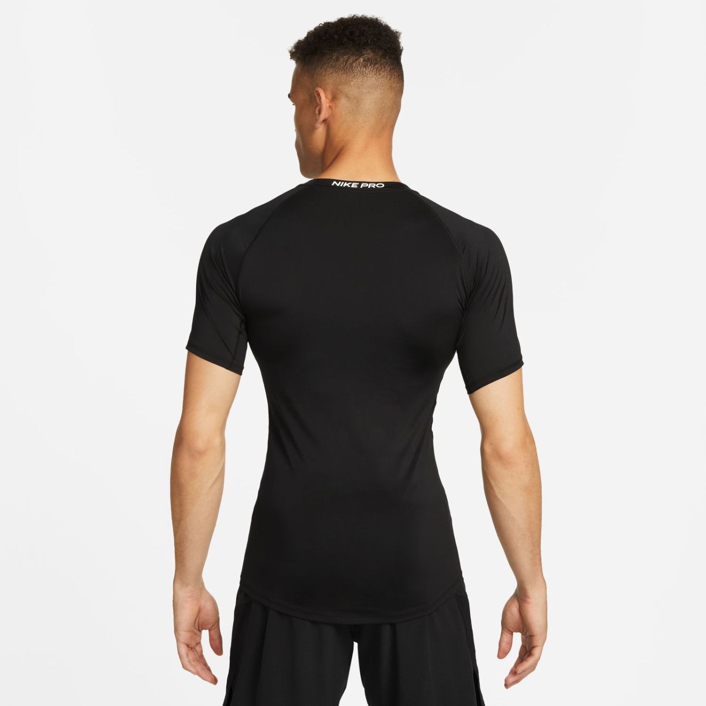 Nike T-Shirt Pro Dri-Fit Black/White Men