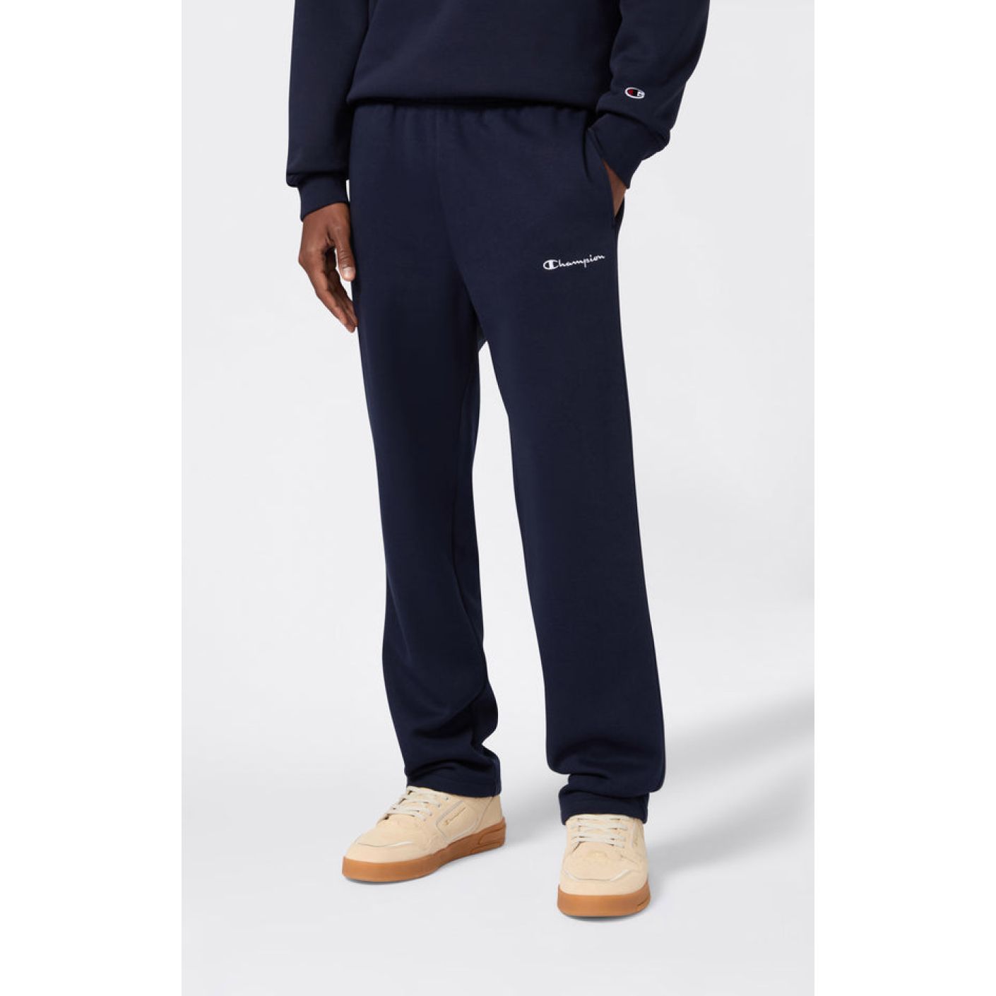 Champion Icons Fleece Pants Navy Blue for Men
