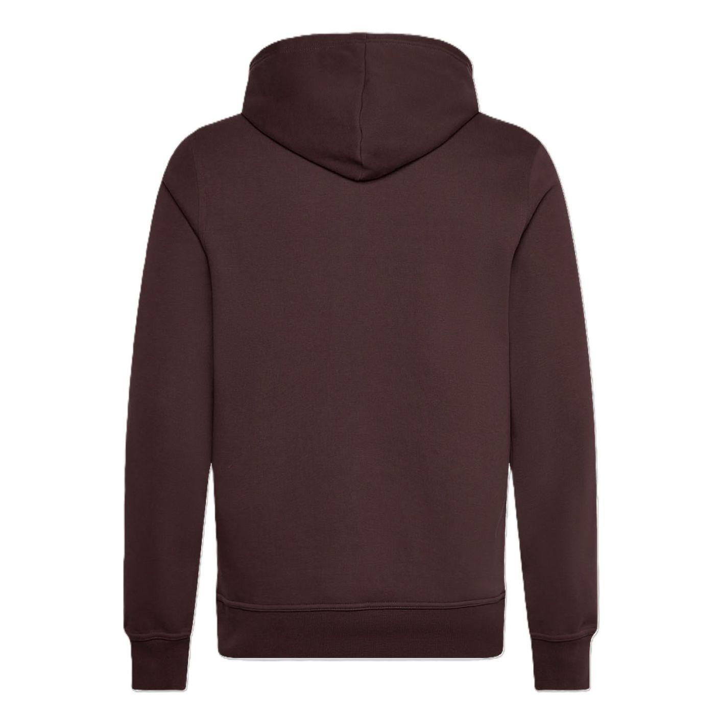 Champion Fleece Hoodie with Brushed Interior and Embroidered Logo Chocolate for Men