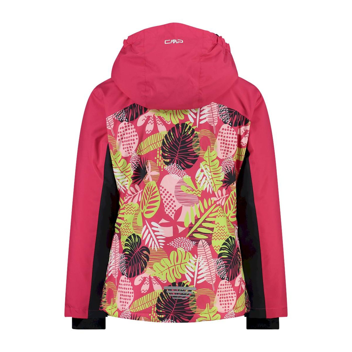 CMP Giacca da Sci Cappuccio Staccabile Carminio/Pink  da Bambina