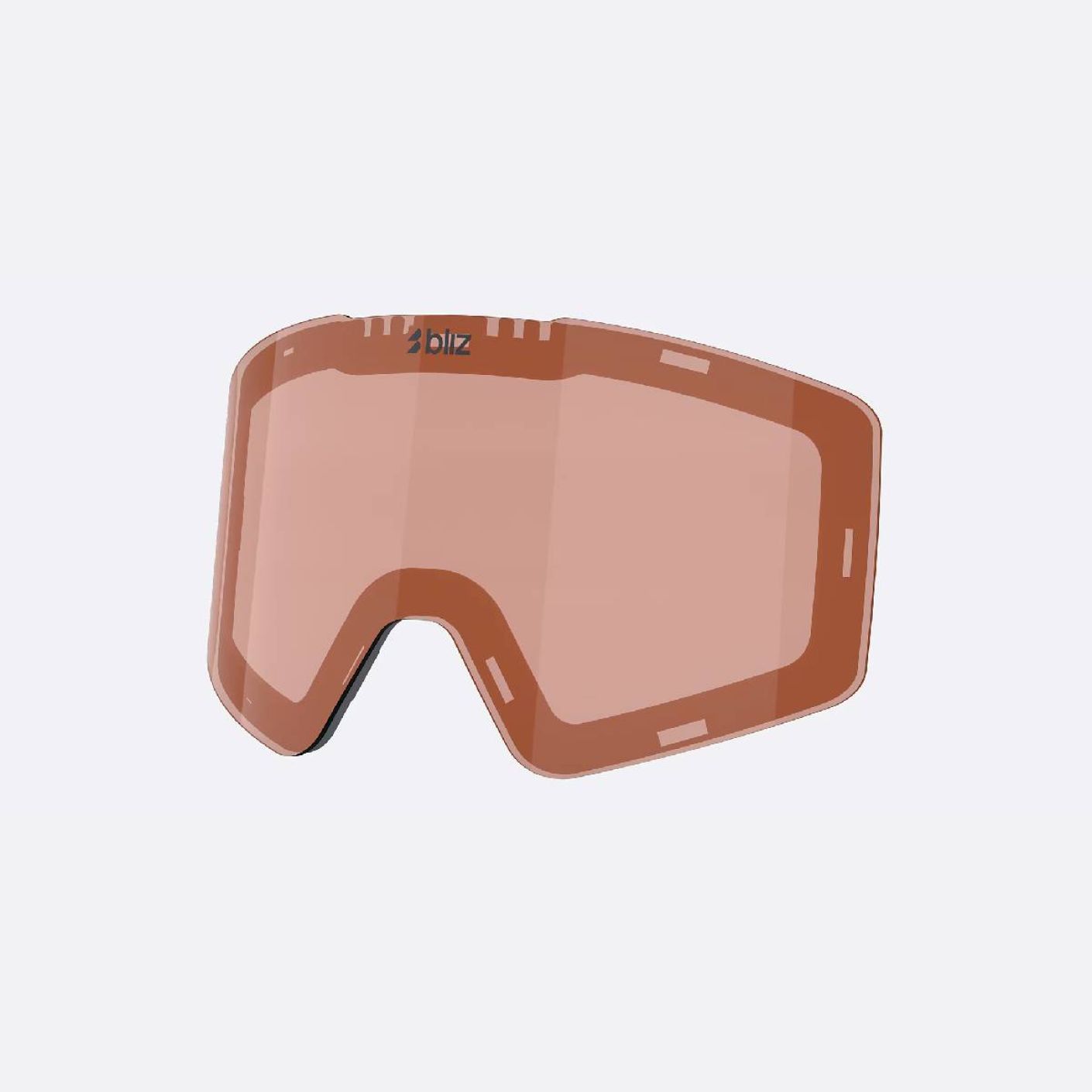 Bliz Lente Magnetica di Ricambio Arancione cat. S1/S2 per Maschera G001 