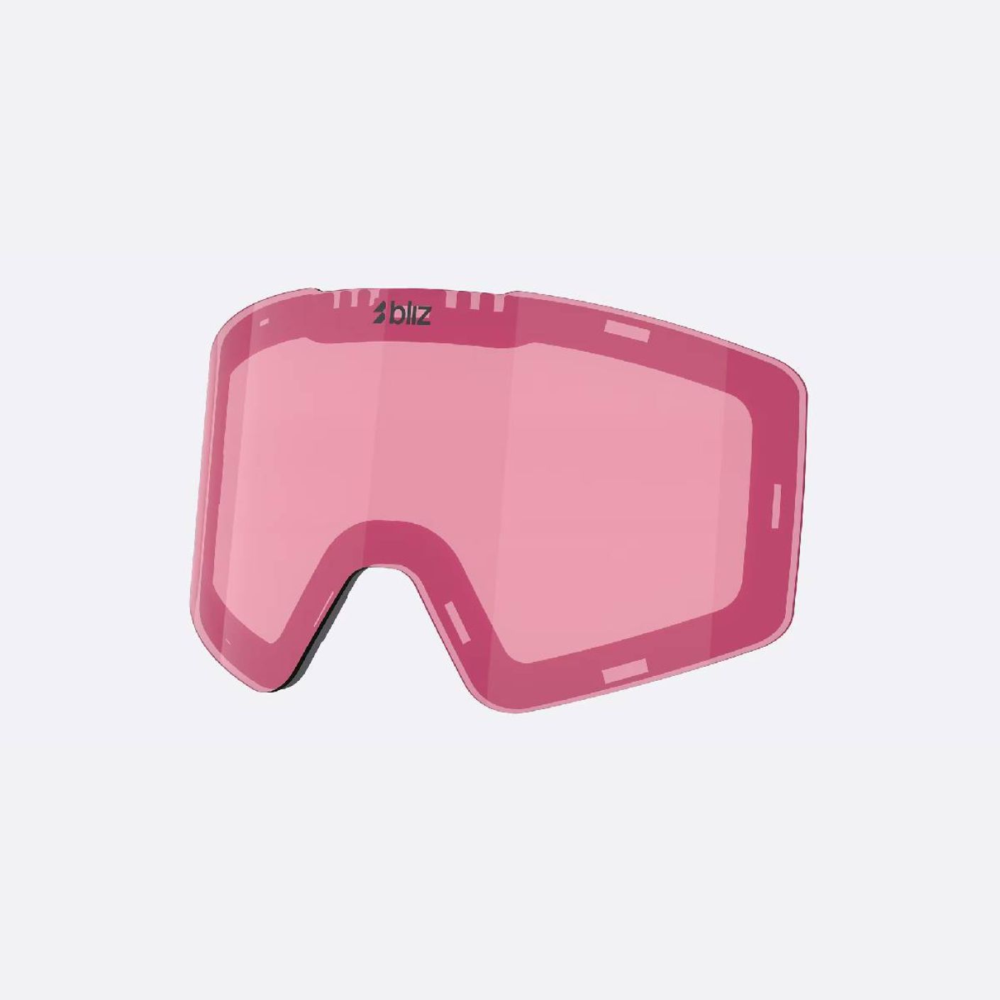 Bliz Ersatzmagnetlinse Rosa Kategorie S1/S2 für Maske G001s