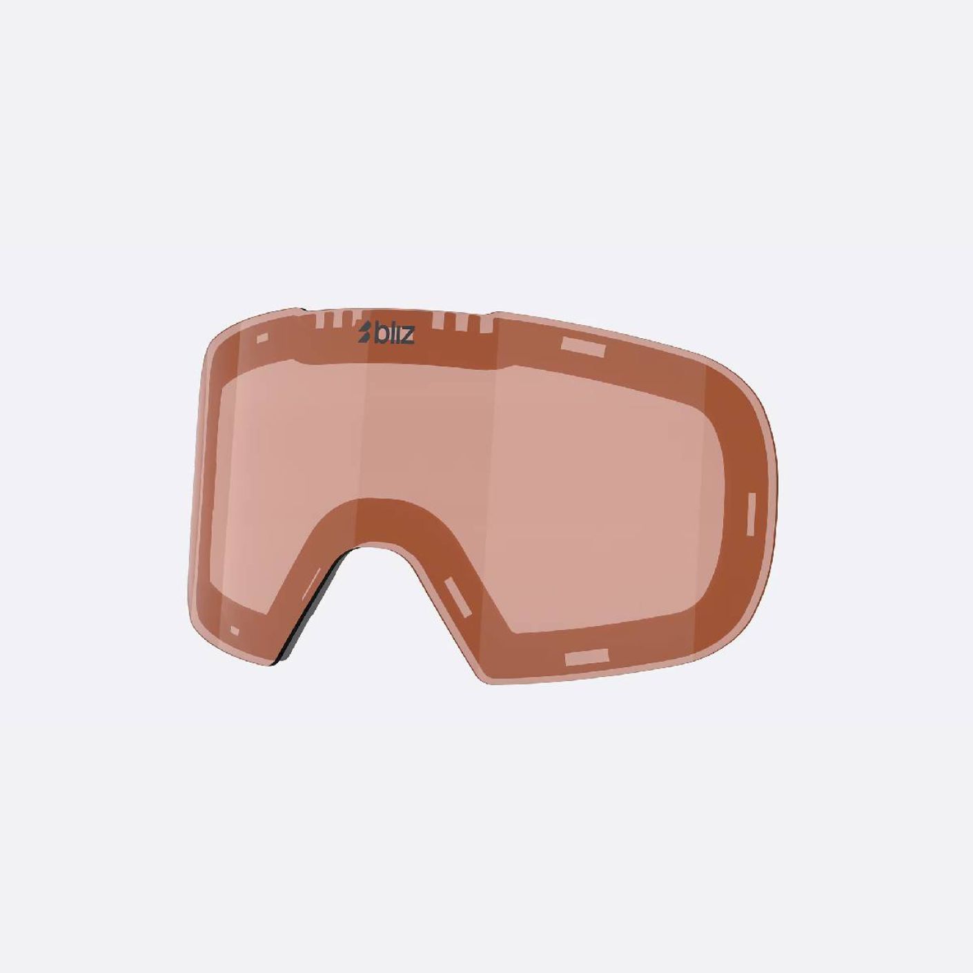 Bliz Lente Magnetica di Ricambio Arancione cat. S1/S2 per Maschera G002