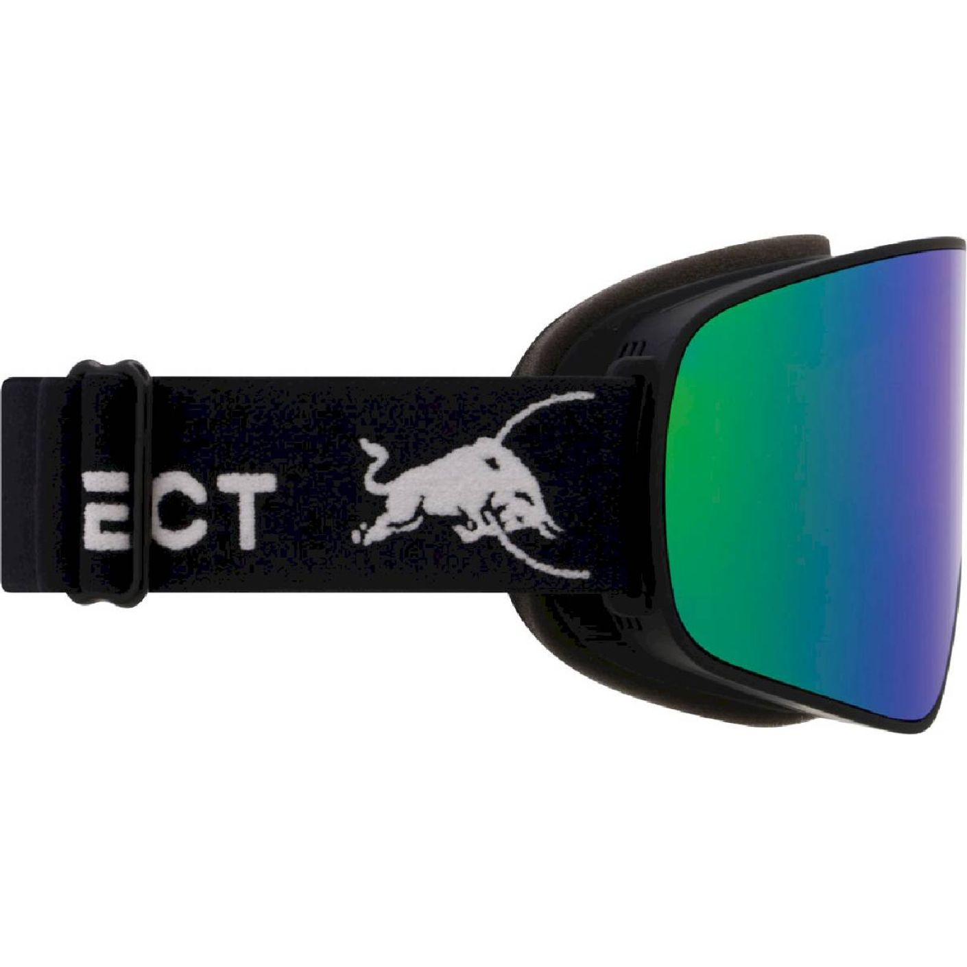 Red Bull Maschera Spect Rush Brown Green mirror - Maschera da sci