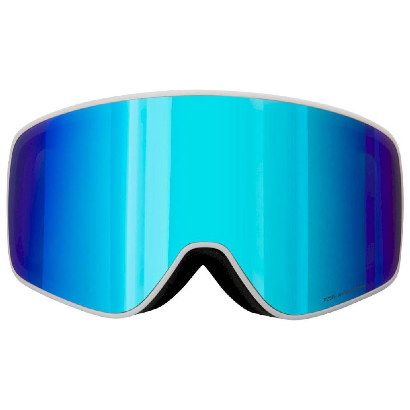Red Bull Maschera Spect Rush Matt White Smoke Ice Blue Mirror