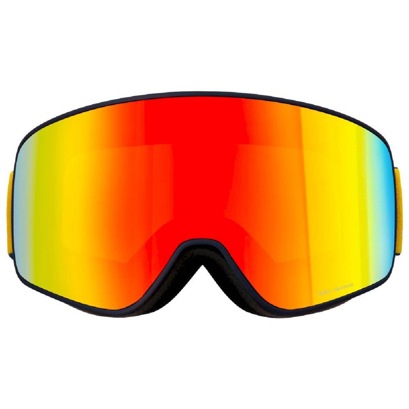 Red Bull Maschera Spect Rush Matt Blau Orange Rot Spiegel