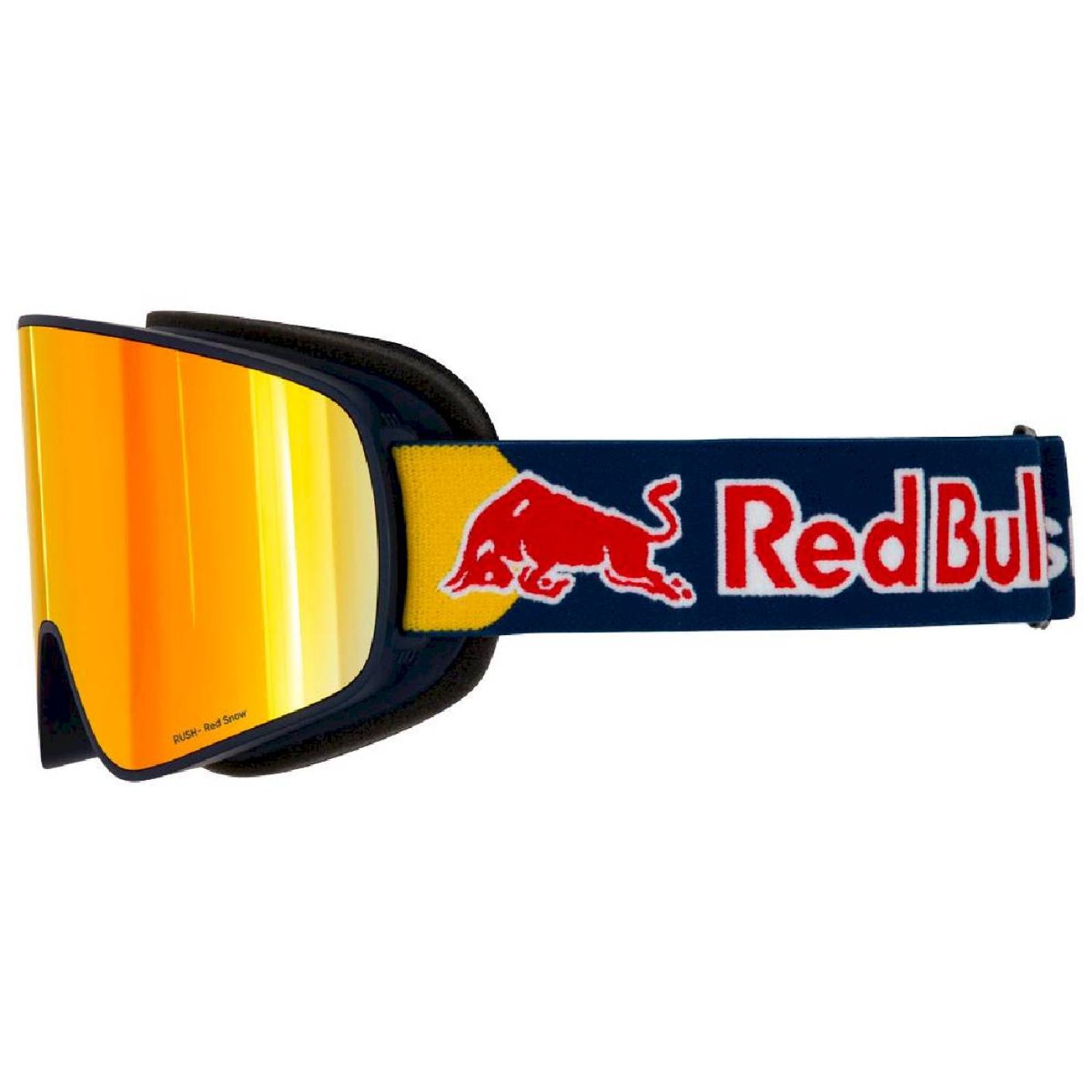 Red Bull Maschera Spect Rush Matt Blau Orange Rot Spiegel