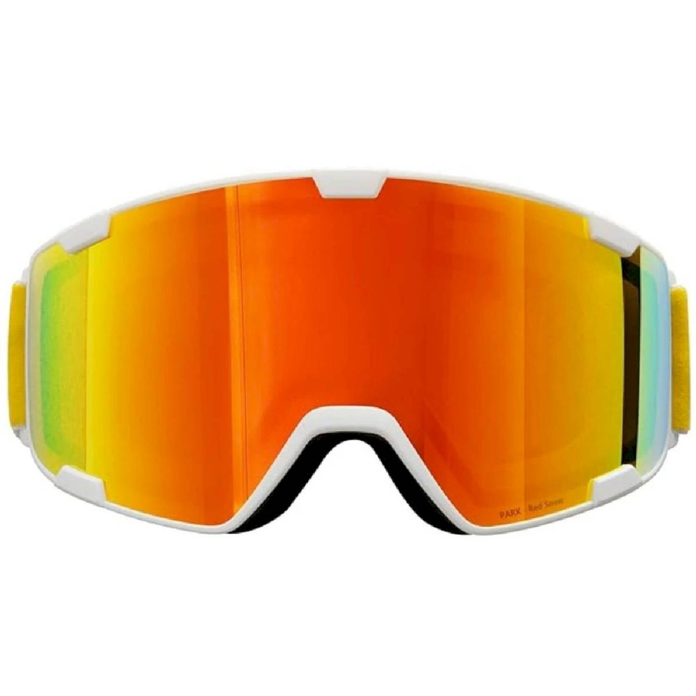 Red Bull Maschera da sci Red Bull Park White Red Mirror