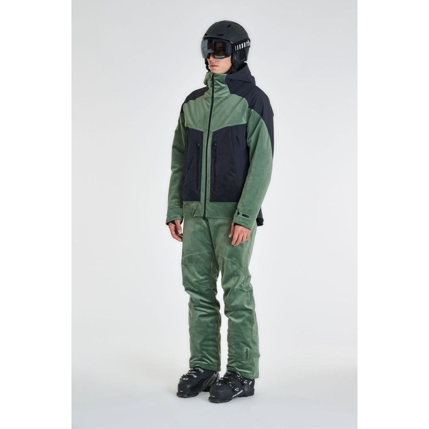 Zero RH+ Jacke Bimateric Velvet Green/Black für Herren