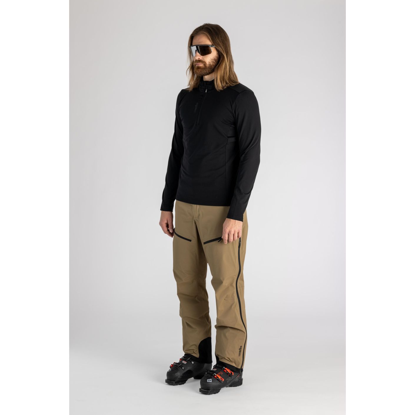 Zero RH+ Maglia Yaksa Half Zip Black da Uomo