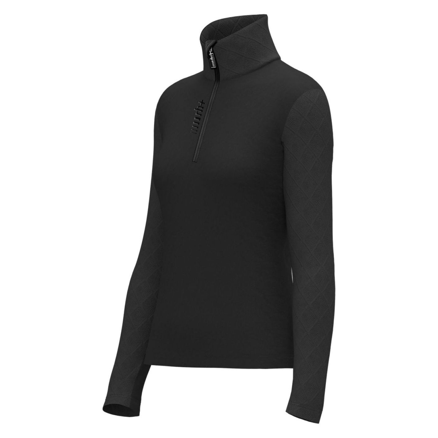 Zero RH+ Maglia Twist Half Zip Black da Donna